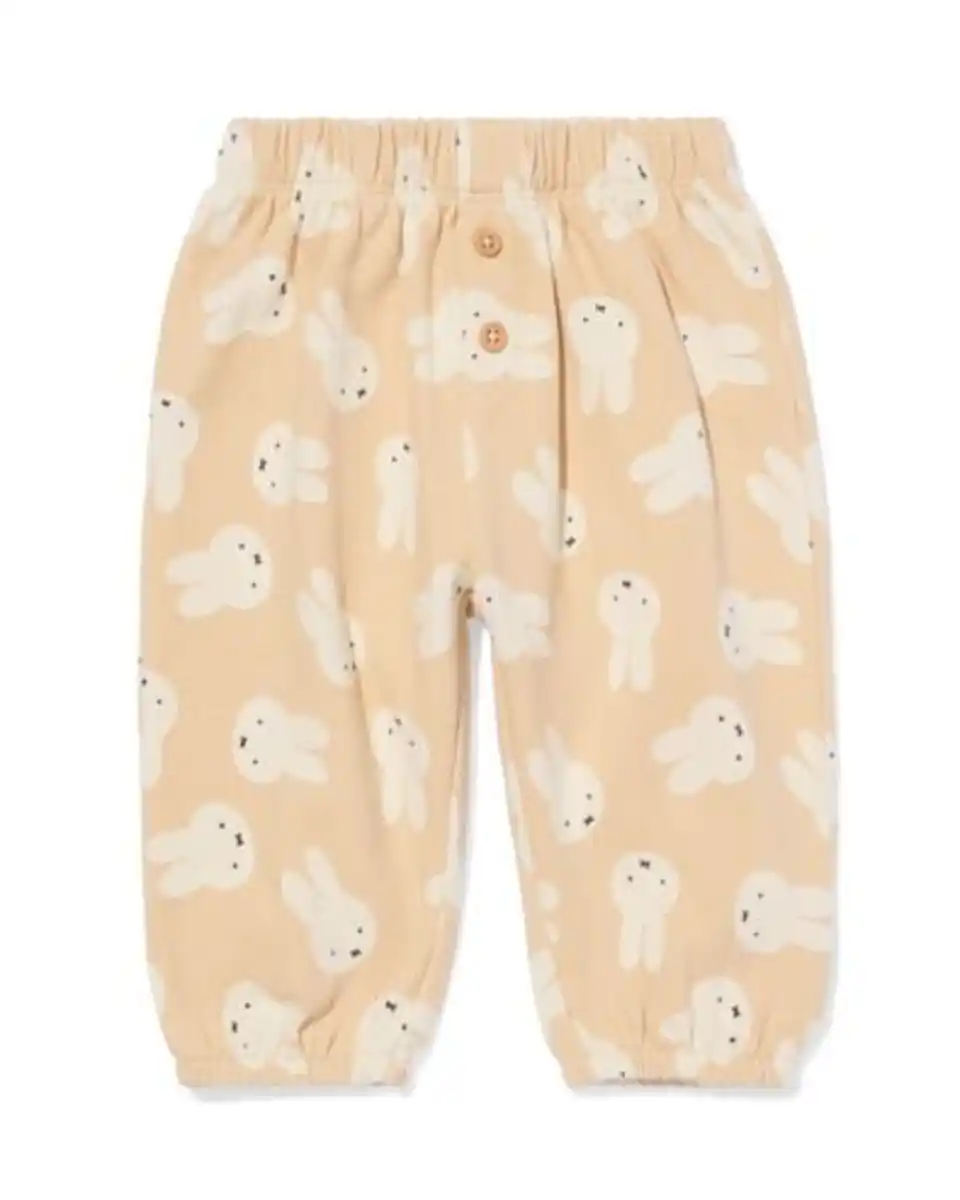 Bild 1 von Miffy Newborn-Hose, bequeme Passform, Jersey ecru