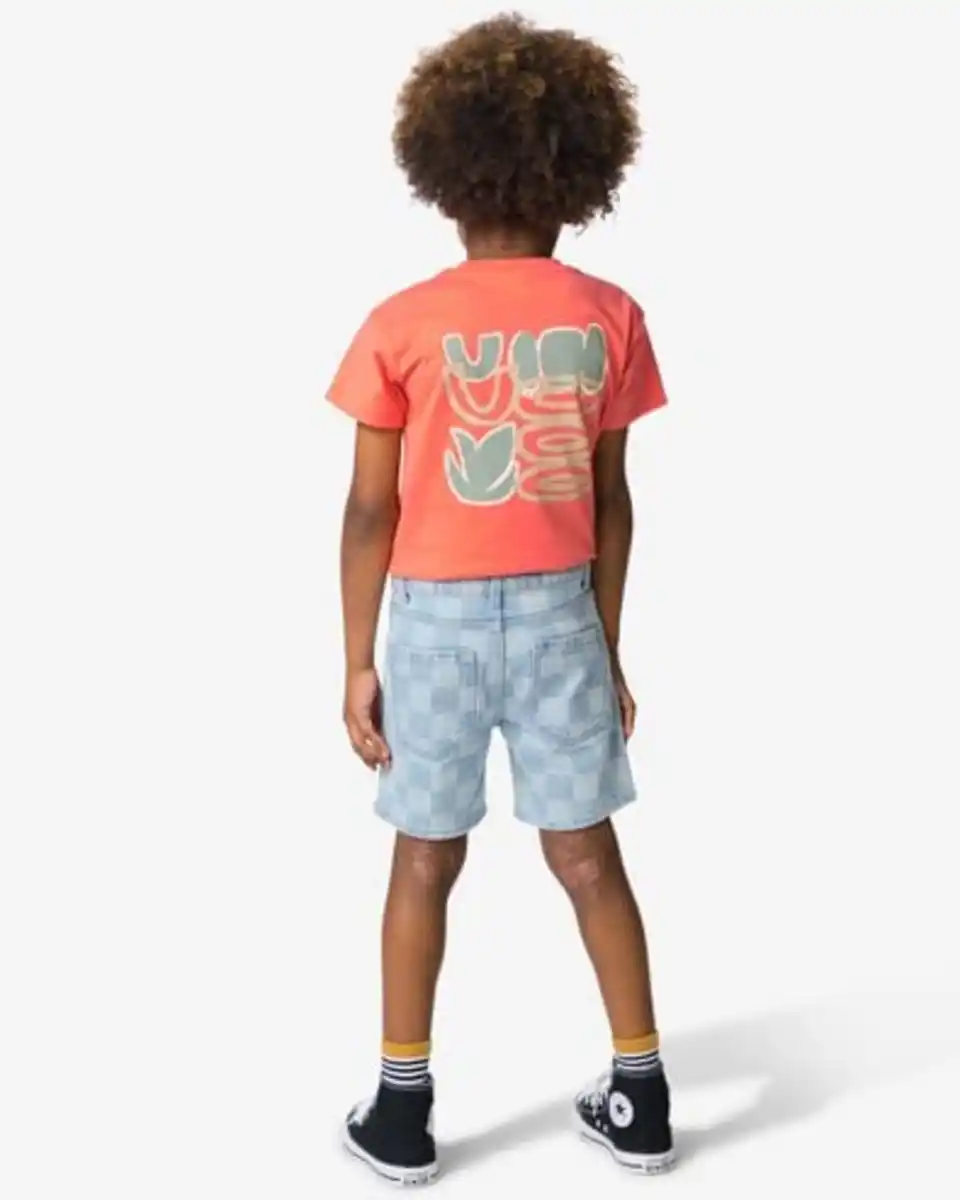 Bild 4 von Kindershorts, Regular Fit, kariert blau