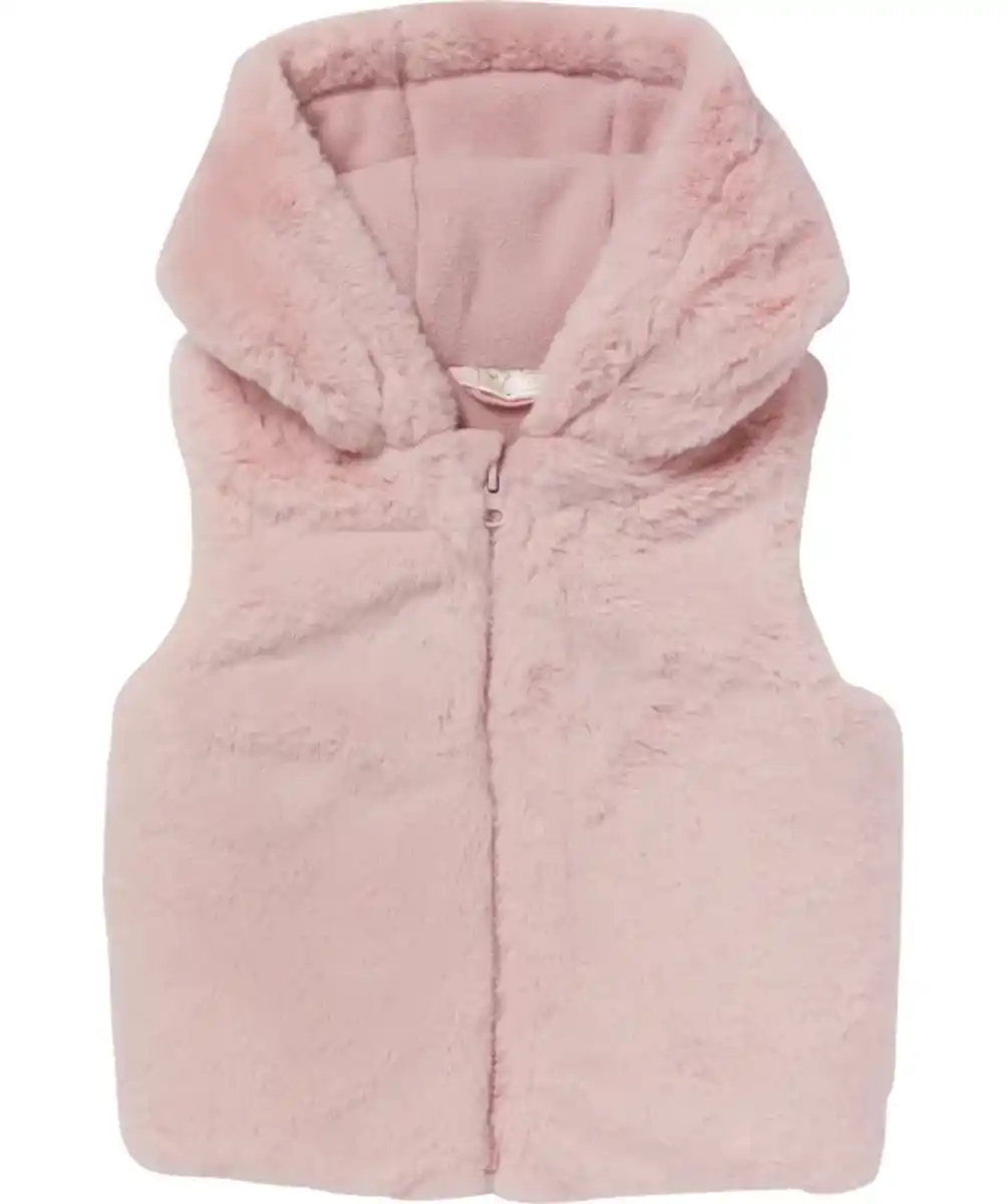 Bild 1 von Weste aus Kunstfell, hellrosa