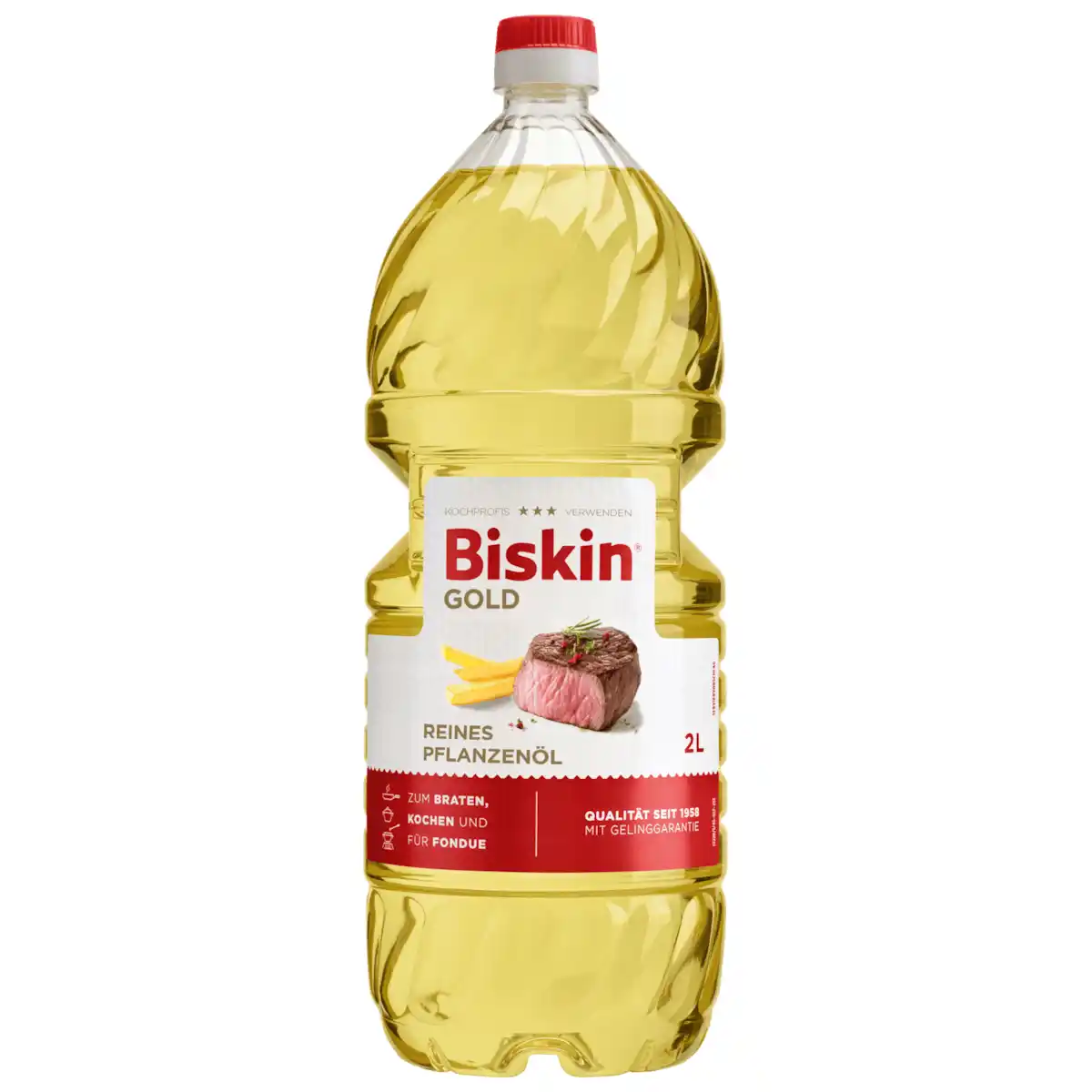 Bild 1 von Biskin Reines Pflanzenöl Gold 2l