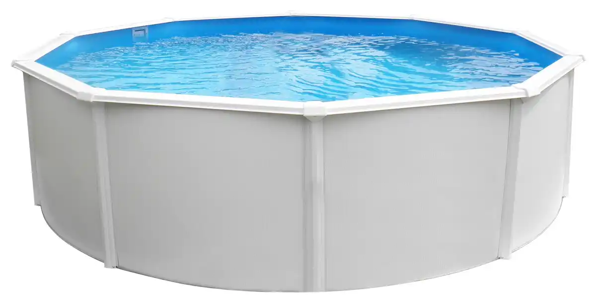 Bild 1 von Schwimmbecken Steely Supreme Ø 360 cm, Weiß