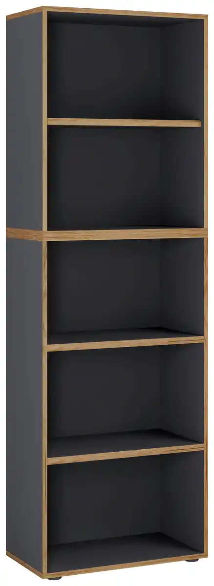 Bild 1 von Aktenregal Salia B60 Anthrazit/Honigeiche, Anthrazit, Honigeiche