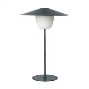 Blomus Led-Laterne ANI Lamp, Anthrazit, Metall, 49 cm, Dekoration, Windlichter & Laternen, Laternen