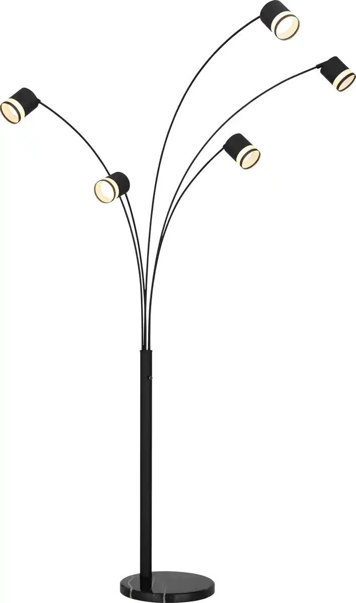 Bild 1 von Stehleuchte Linoa Schwarz max. 7 Watt, Schwarz