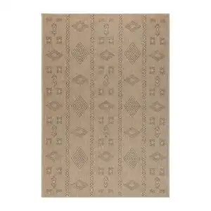 Outdoorteppich Dhaka Beige ca. 200x290cm, Beige