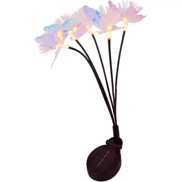 Bild 2 von Solar Gartenstecker Schmetterling