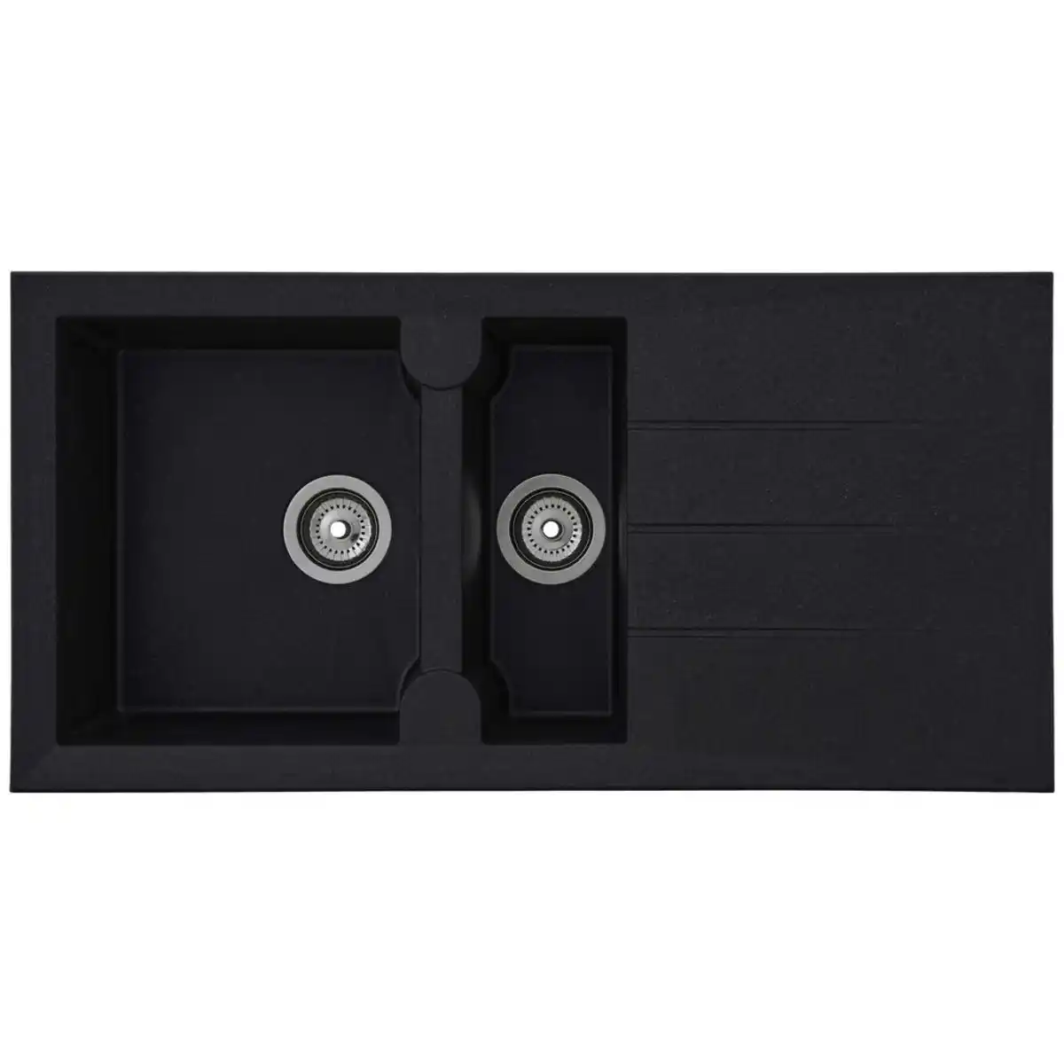 Bild 1 von Respekta Spüle Alineo, Schwarz, Stein, 100x21x50 cm, Küchen, Küchenausstattung, Küchenspülen