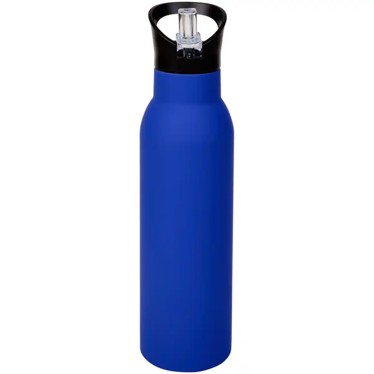 Bild 1 von Edelstahl-Trinkflasche mit Trinkhalm