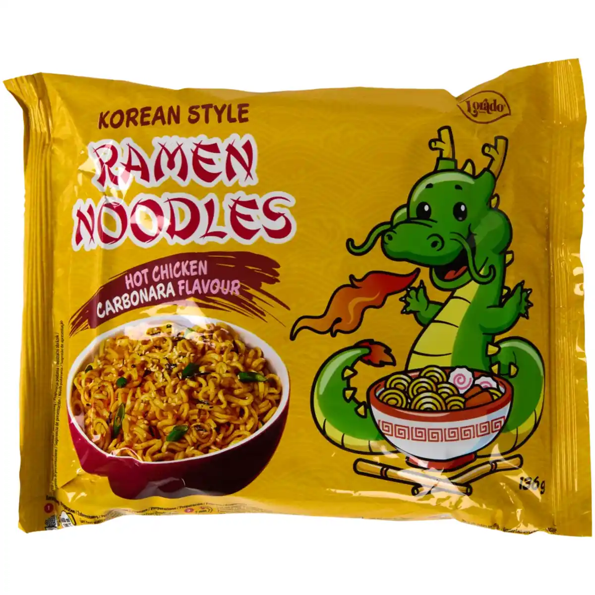 Bild 1 von Korean Style Ramen Noodles Carbonara