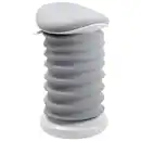 Bild 1 von Topstar Bürohocker, Weiß, Grauweiß, Kunststoff, Textil, Uni, Bodenplatte, 37.5x53-64x36 cm, Made in Germany, Arbeitszimmer, Bürostühle, Bürohocker