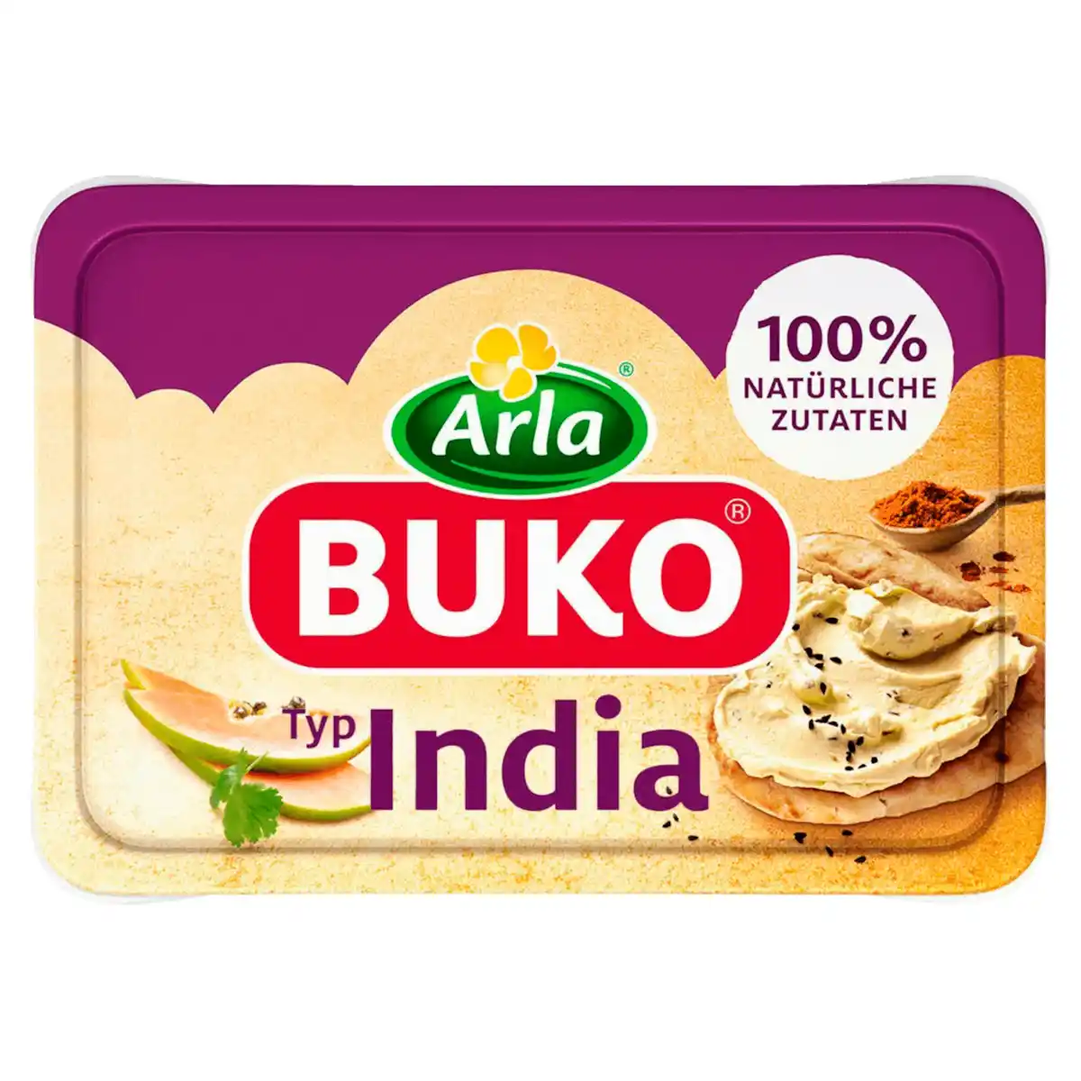Bild 1 von Arla Buko Frischkäse India 200g