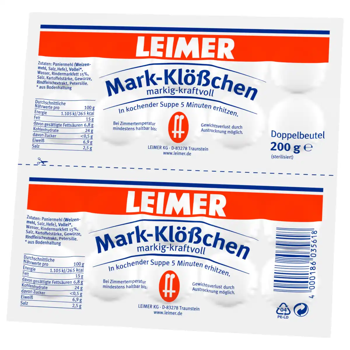 Bild 1 von Leimer Mark-Klößchen 200g