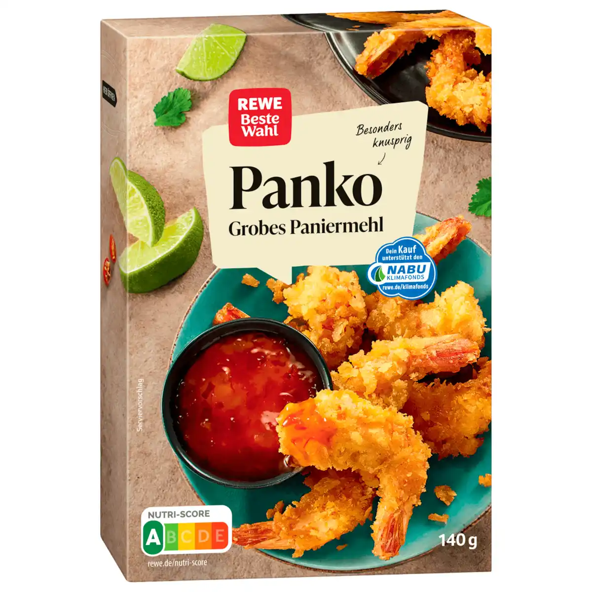 Bild 1 von REWE Beste Wahl Panko Paniermehl 140g