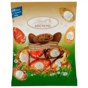 Lindt Schoko-Ostereier Mischung groß 180g