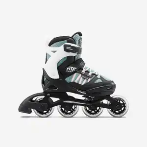 OXELO Inline Skates Inliner Kinder - Fit 5 rosa/khaki