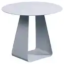 Bild 1 von Xora Beistelltisch, Grau, Metall, rund, U-Form, Bodenplatte, 45x38x45 cm, einfacher Aufbau, Wohnzimmer, Wohnzimmertische, Beistelltische, Beistelltische Metall