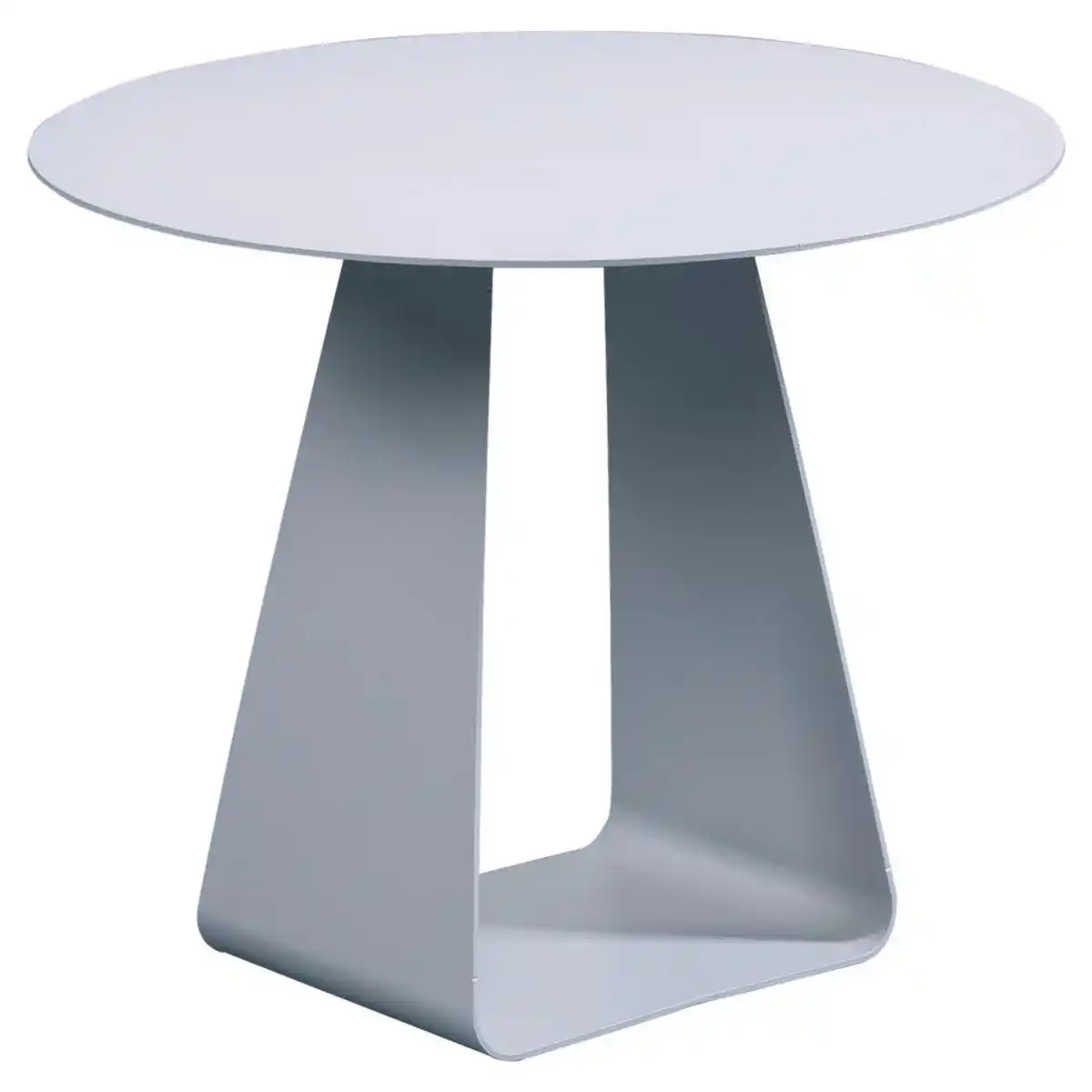 Bild 1 von Xora Beistelltisch, Grau, Metall, rund, U-Form, Bodenplatte, 45x38x45 cm, einfacher Aufbau, Wohnzimmer, Wohnzimmertische, Beistelltische, Beistelltische Metall