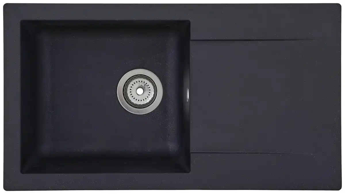 Bild 1 von Einbauspüle Denver ca. 78x17x43,5 cm Schwarz, Schwarz