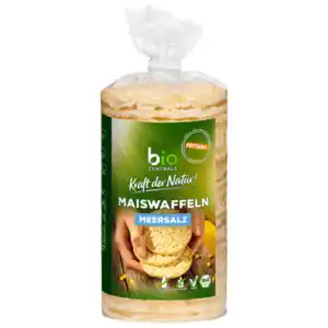 Biozentrale Bio Maiswaffeln Meersalz 120g