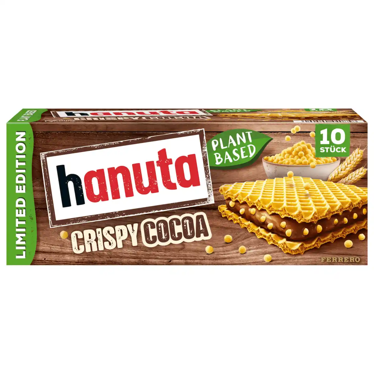 Bild 1 von Hanuta Crispy Cocoa Plant Based 220g