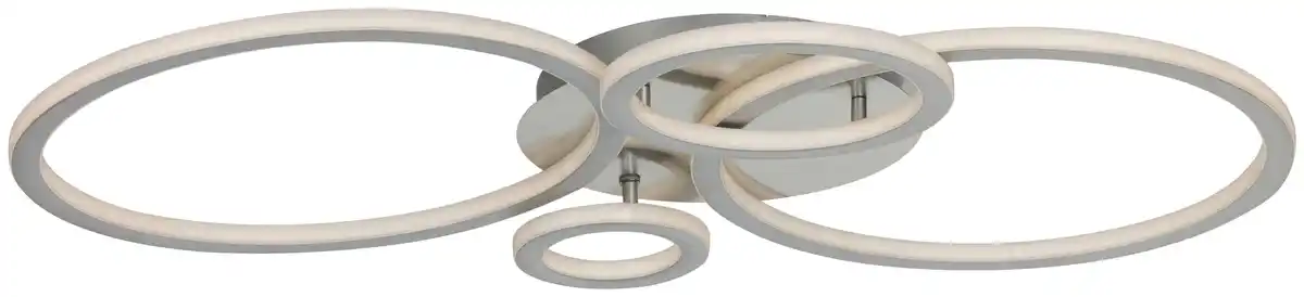 Bild 1 von LED-Deckenleuchte Klause Silber-/Nickelfarben max. 70 W Deckenlampe, Silberfarben, Nickelfarben