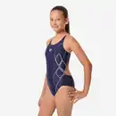Bild 1 von ARENA Badeanzug Mädchen Doppelträger Arena - dunkelblau