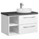 Bild 1 von Pelipal Waschtischkombi Serie 4035, Weiß, Metall, 2 Schublade(n) Schubladen, 88 cm, Made in Germany, hängend, Typenauswahl, Badezimmer, Waschbecken & Armaturen, Waschtische