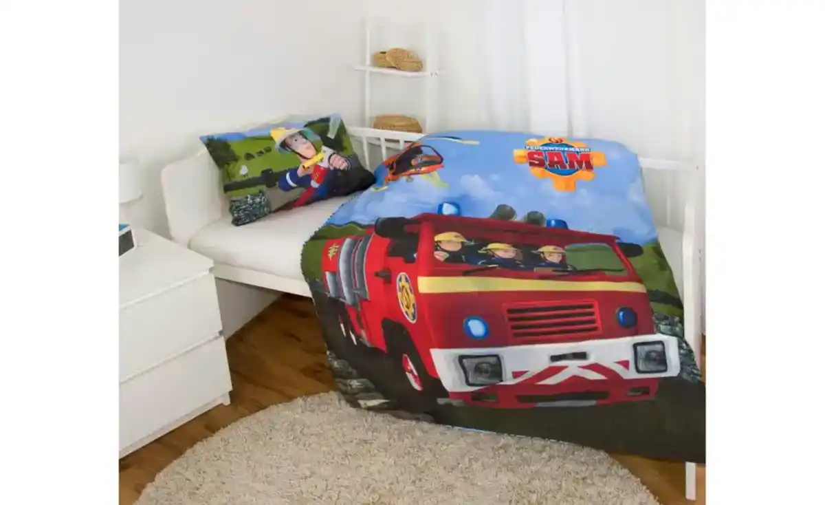 Bild 1 von Herding Bettwäsche-Set Feuerwehrmann Sam