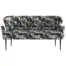 Bild 1 von Cantus Sofa, Blau, Rosa, Beige, Textil, Rose, 3-Sitzer, 193x97x87 cm, Made in EU, Rücken echt, Wohnzimmer, Sofas & Couches, Sofas