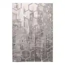 Bild 1 von Kayoom Flachwebeteppich, Silber, Textil, Abstraktes, rechteckig, 120x170 cm, für Fußbodenheizung geeignet, in verschiedenen Größen erhältlich, strapazierfähig, Teppiche & Böden, Teppiche, Webt