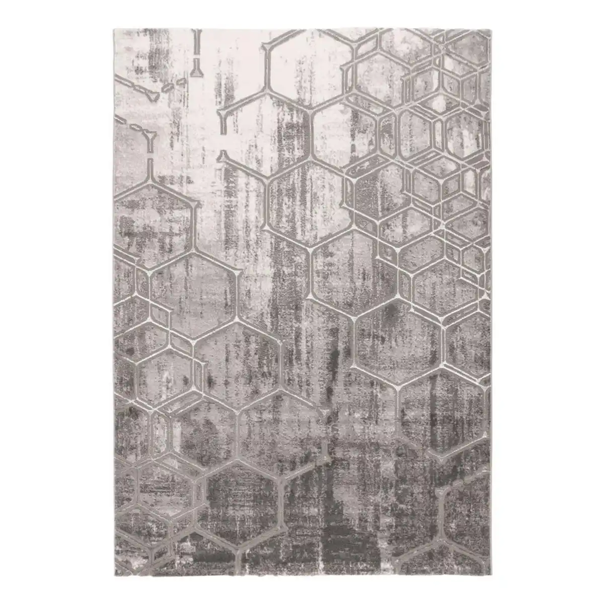 Bild 1 von Kayoom Flachwebeteppich, Silber, Textil, Abstraktes, rechteckig, 120x170 cm, für Fußbodenheizung geeignet, in verschiedenen Größen erhältlich, strapazierfähig, Teppiche & Böden, Teppiche, Webt