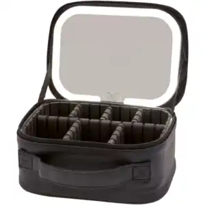Make-up-Organizer mit LED-Spiegel
