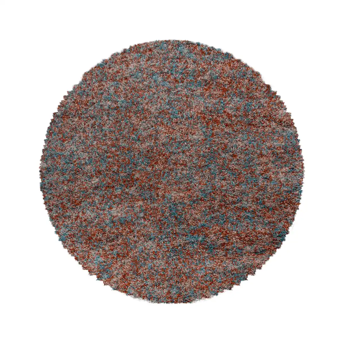 Bild 1 von Hochflorteppich Enjoy Terracotta Ø ca. 160cm, Terracotta