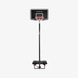 TARMAK Basketballkorb mit Ständer mobil höhenverstellbar 2,20 - 3,05 m – B100 Easy