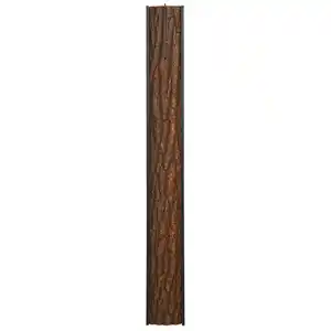 Valnatura Garderobenpaneel, Anthrazit, Eiche, Holz, Metall, Kerneiche, vollmassiv, 20x174x8 cm, Goldenes M, Kleiderstange, Holzmöbel, Garderoben Holz, Garderobenpaneele Holz