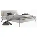 Bild 1 von Hasena Bett, Weiß, 90x200 cm, Über- und Sondergrößen erhältlich, in verschiedenen Holzarten Größen erhältlich, Schlafzimmer, Betten, Einzelbetten