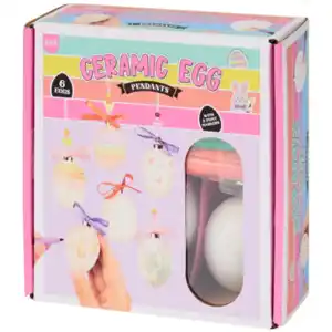 Kids Kingdom DIY-Ostereier aus Keramik