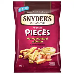 Snyder's Pieces Honey Mustard & Onion 110g