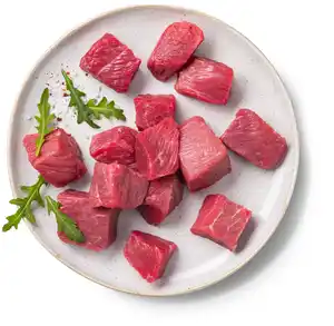 Heilbronner Jungbulle Rindergulasch, kg