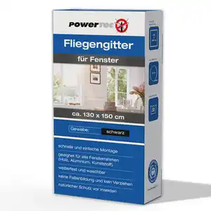 Powertec Insect Fenster-Fliegengitter