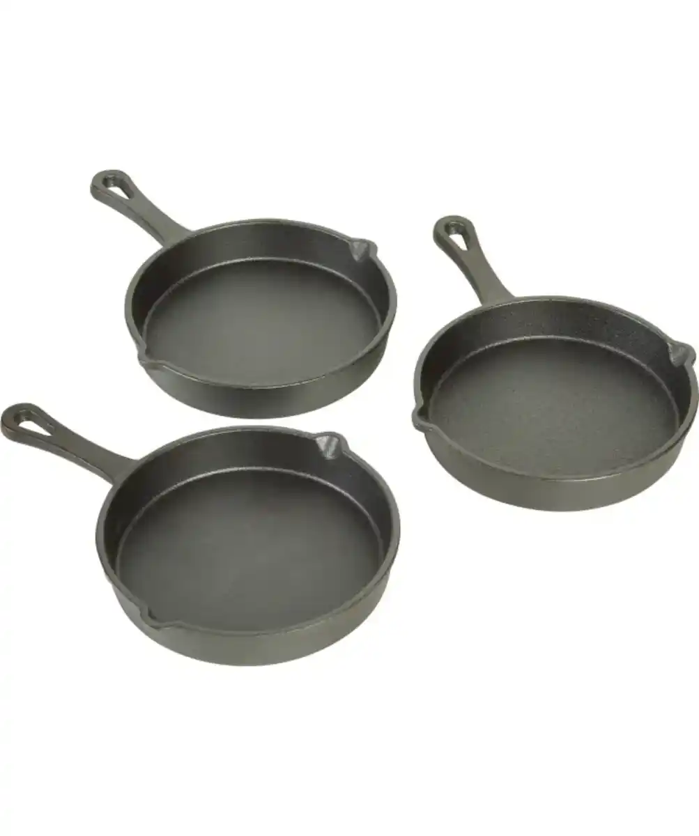 Bild 1 von Gusseiserne Grillpfännchen, schwarz