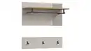 Bild 1 von Wandgarderobe Paneele beige Eiche 80 cm - 2-teilig - SLIDE