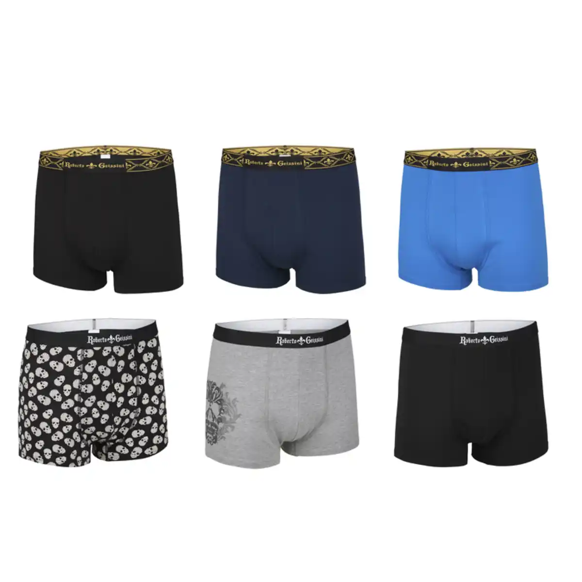 Bild 1 von ROBERTO GEISSINI Herren-Boxershorts, 3-St.-Packg.