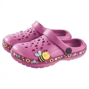 L&D Kinder Gartenclogs, Himbeere, 31