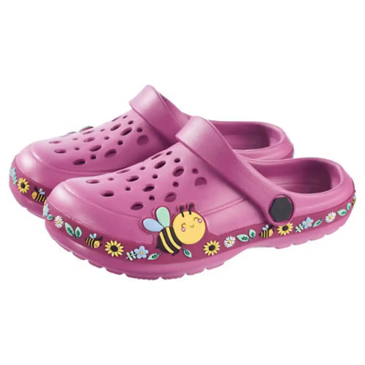 Bild 1 von L&D Kinder Gartenclogs, Himbeere, 31