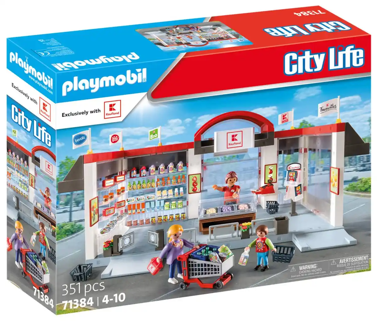 Bild 1 von PLAYMOBIL CITY LIFE Kaufland-Supermarkt 71384, 351-teilig