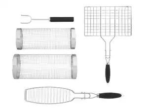 GRILLMEISTER Grillguthalter/Grillkorb