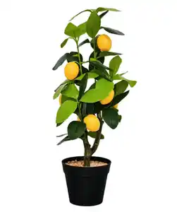 Kunst-Zitronenbaum, gelb