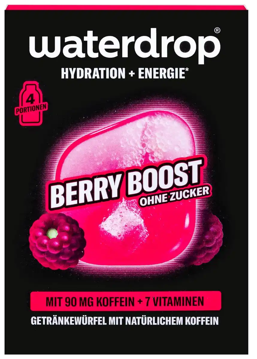 Bild 1 von WATERDROP Microdrink »Energy«, 4 St. = 8,4-g-Packg.