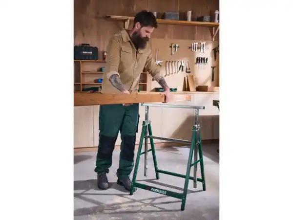 Bild 2 von PARKSIDE Höhenverstellbarer Unterstellbock